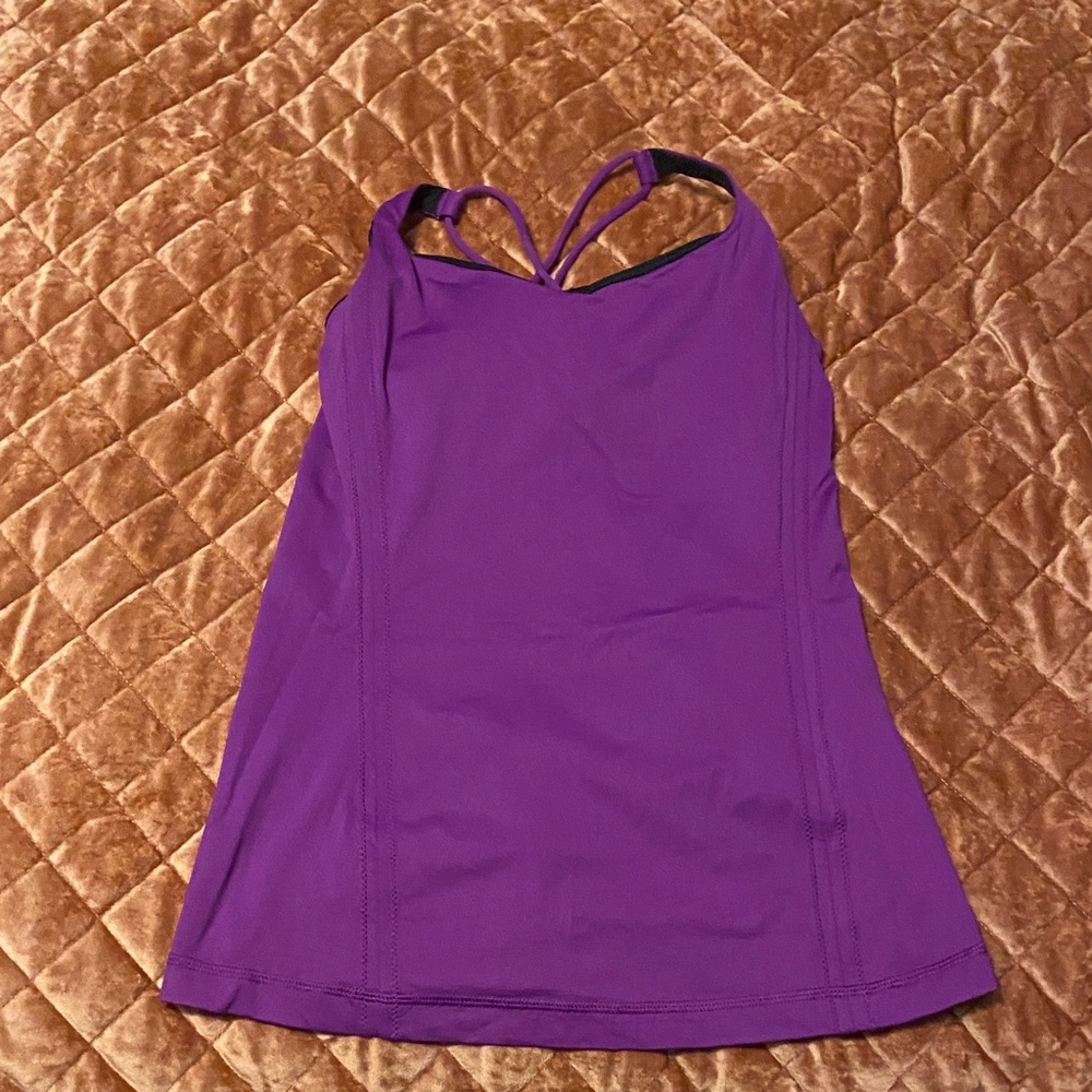 lululemon athletica Purple Tank Top